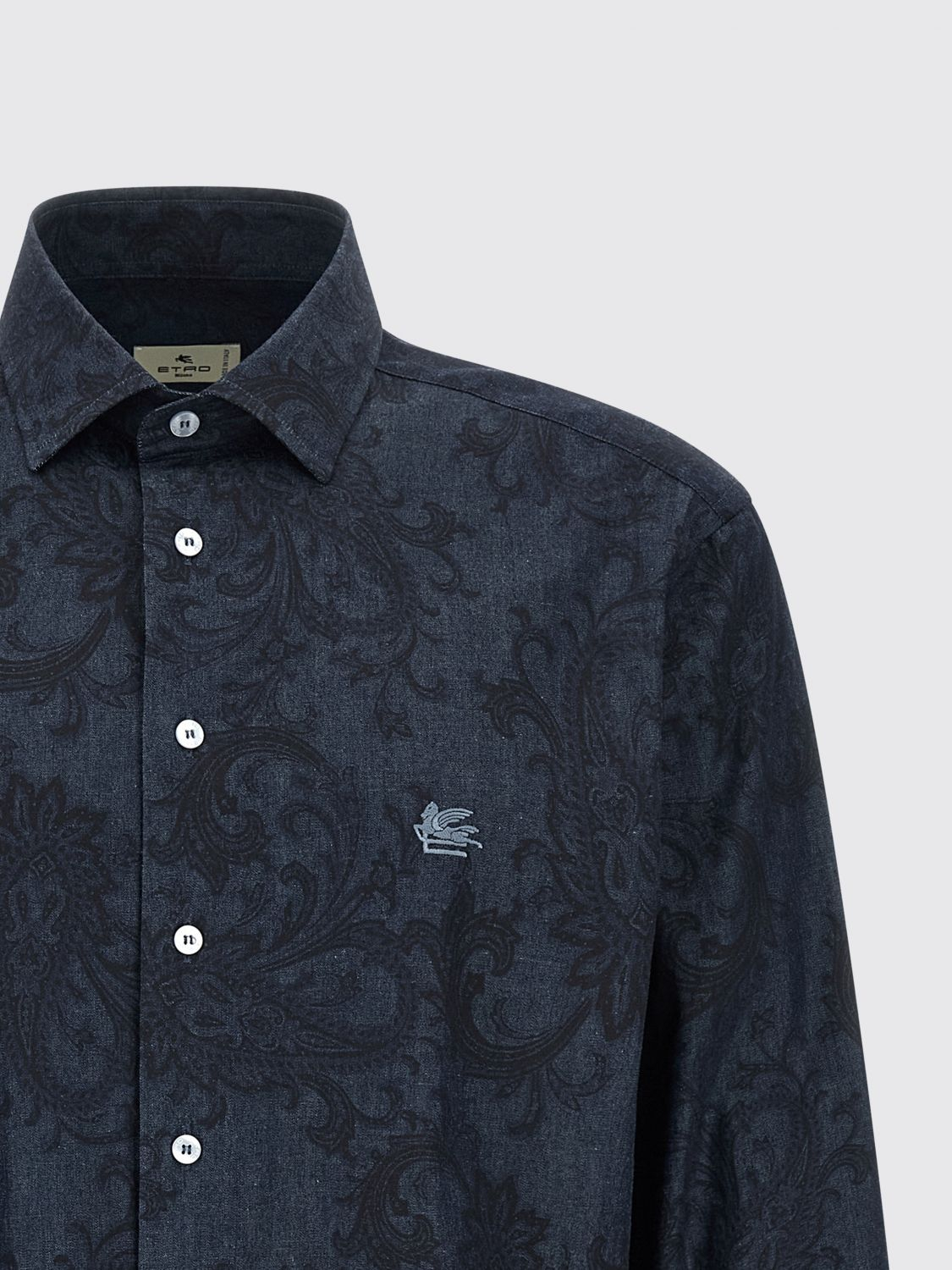 [Etro] Shirts Long Sleeve SS26 MRIB000299SA5S6 X0883