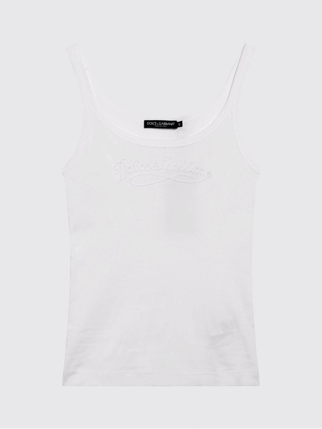 [Dolce & Gabbana] Tank top SS26 F8K97ZGDDL0 W0800