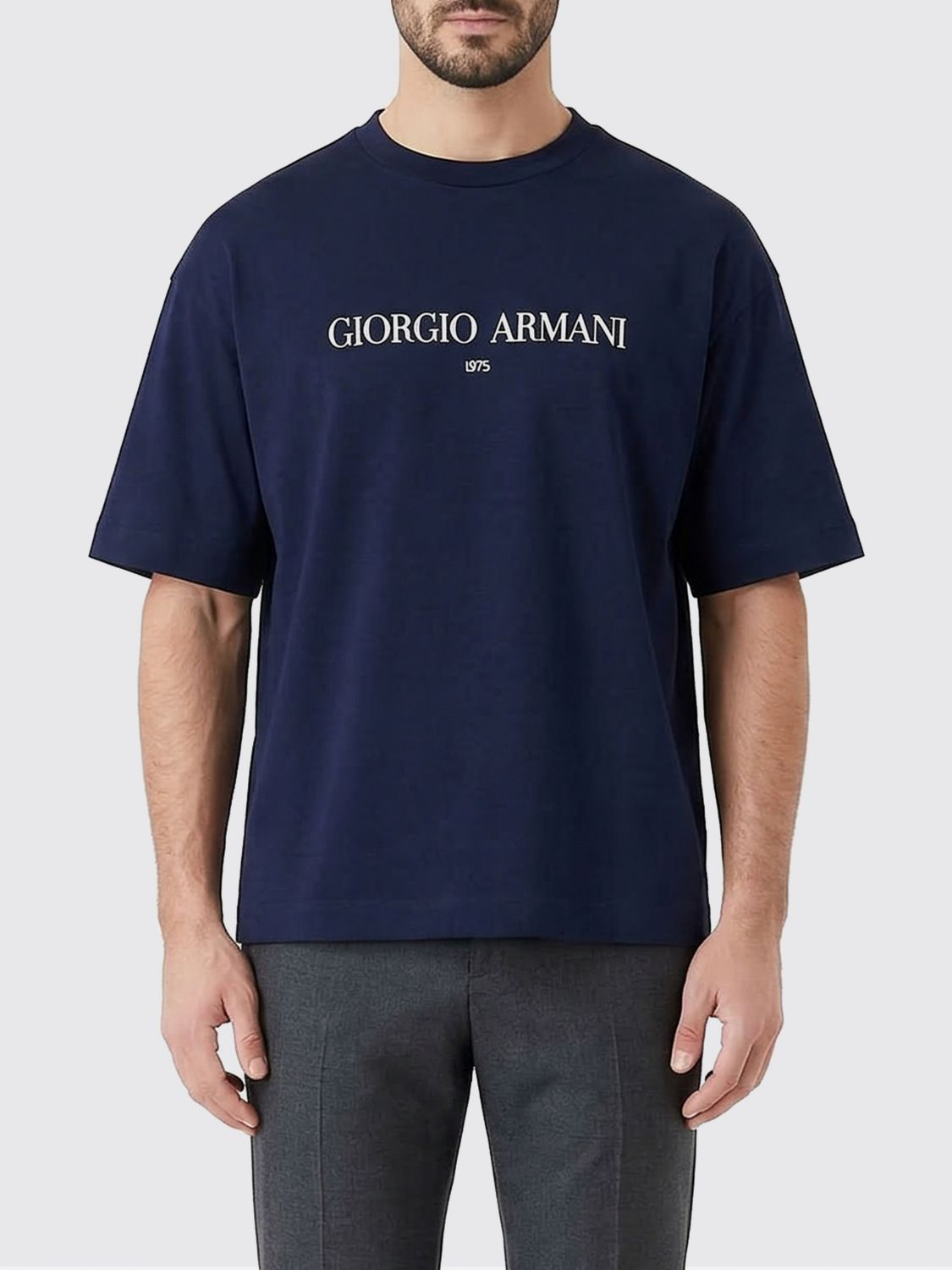 [Giorgio Armani] T-shirts Short Sleeve SS26 GM003613TE10629 UB100