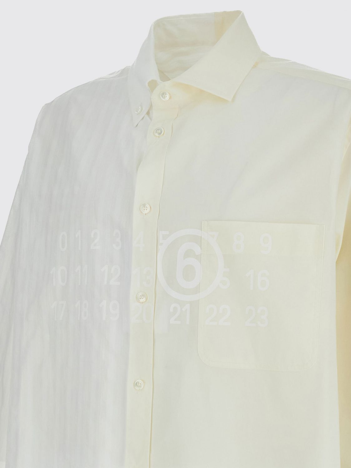 [MM6 Maison Margiela] Shirts Long Sleeve SS26 SH0DT0025MTN135 961
