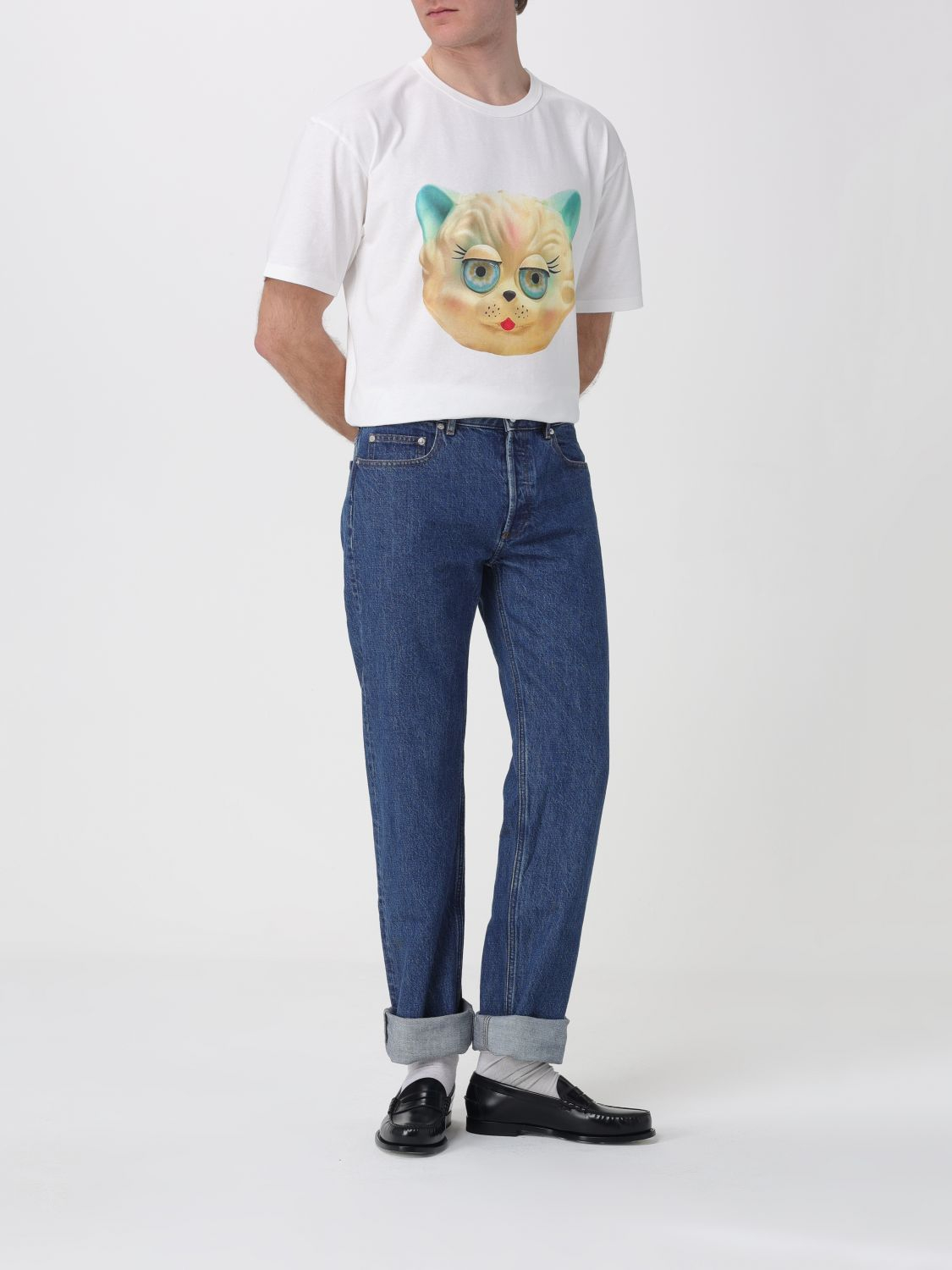 [Valentino] T-shirts Short Sleeve SS26 8V3MG16PBD0 A03