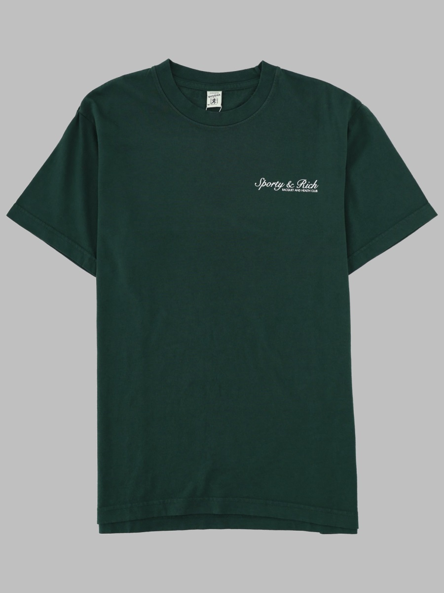 [SPORTY&RICH] T-shirts Short Sleeve FW25 TO04361325GR10_FOREST