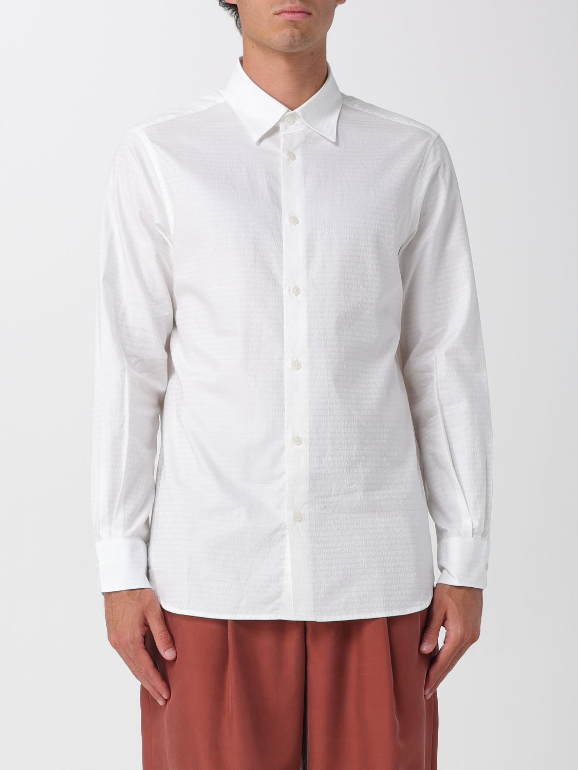 [Emporio Armani] Shirts Long Sleeve SS26 EM001537AF18123 F0136