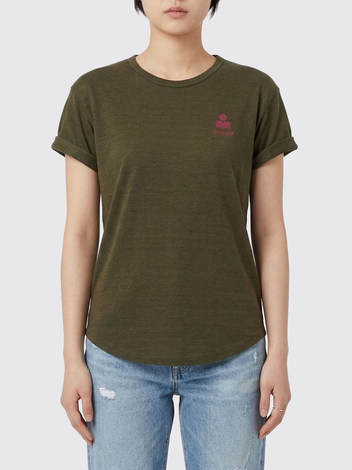 [Isabel Marant Etoile] T-shirts Short Sleeve SS26 TS0315FBA1N10E 3Y5UI