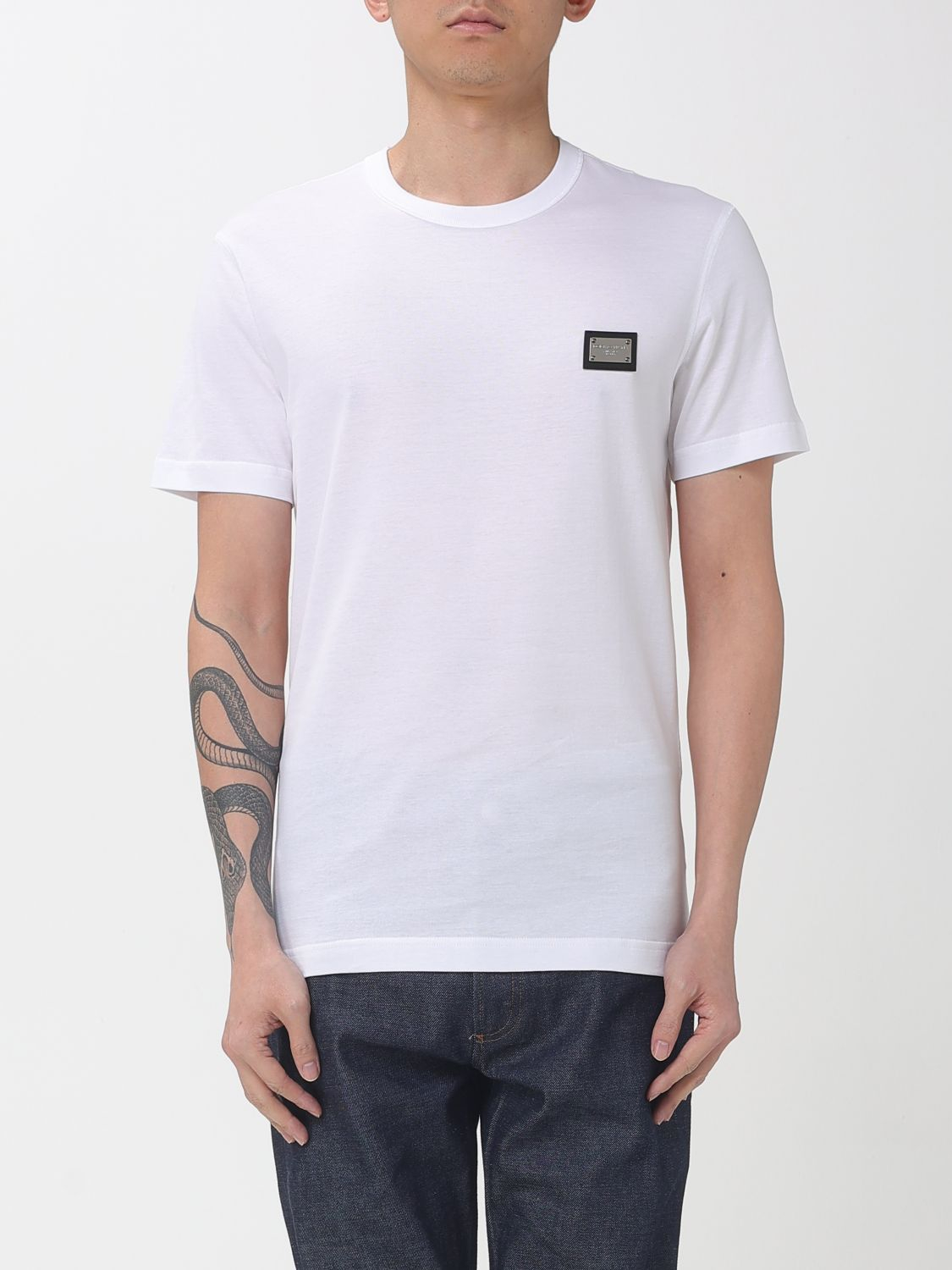 [Dolce & Gabbana] T-shirts Short Sleeve SS26 G8PT1TG7FSI W0800