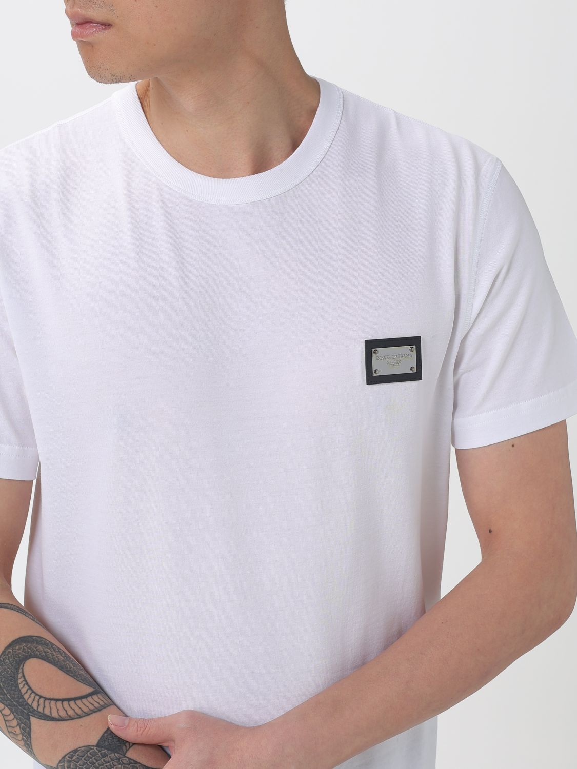[Dolce & Gabbana] T-shirts Short Sleeve SS26 G8PT1TG7FSI W0800