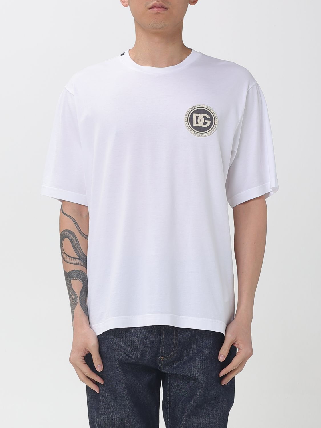[Dolce & Gabbana] T-shirts Short Sleeve SS26 G8PN9ZG7PZF W0800