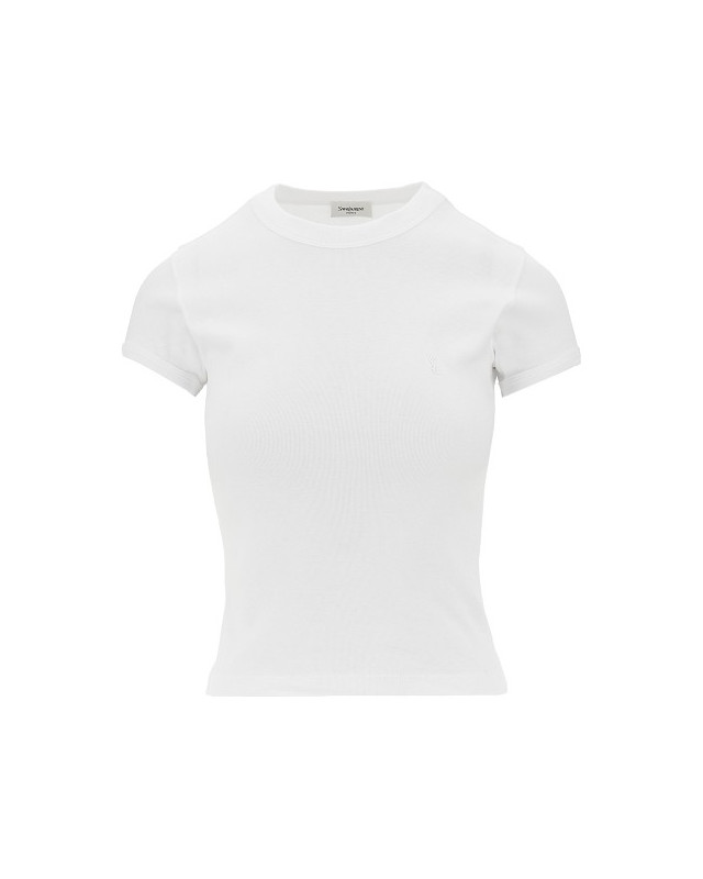 [Saint Laurent] T-shirts FW26 869630Y38BD9000-9000