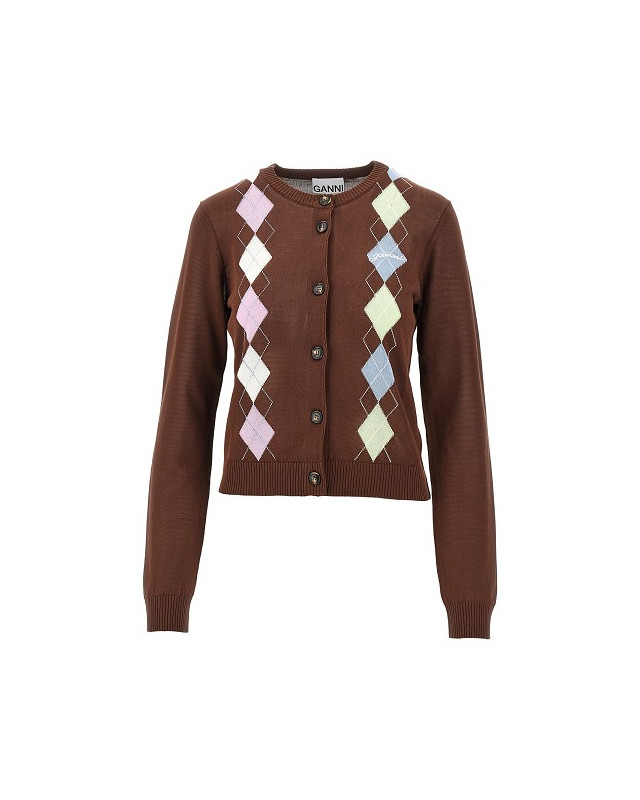 [GANNI] Cardigan FW26 A1160009.05H-05H