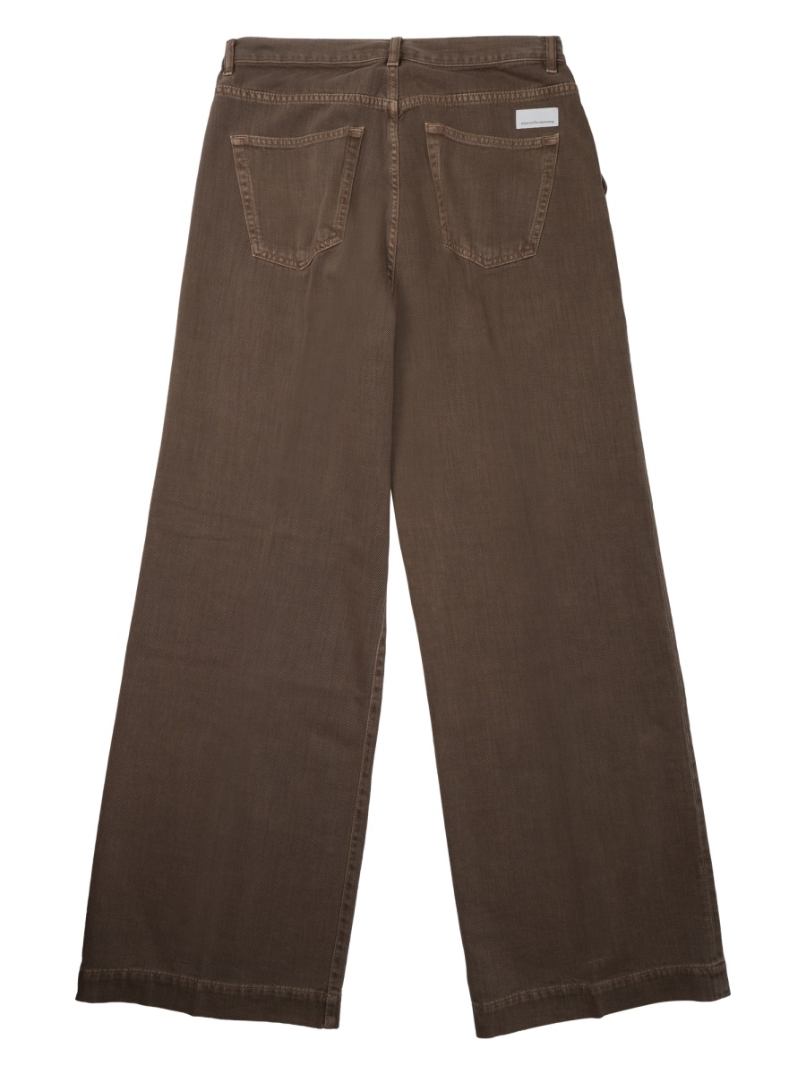 [NINE:INTHE:MORNING] Trousers FW25 OTA32_H44CUOIO