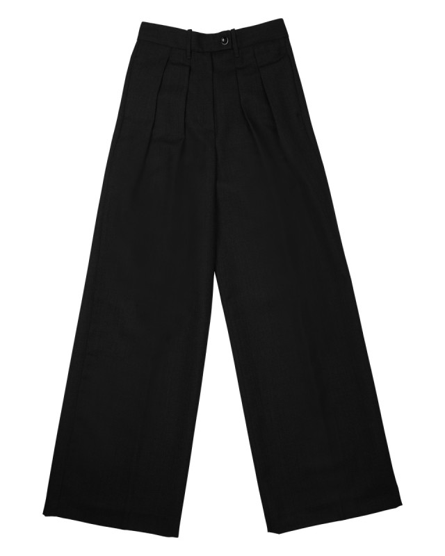 [NINE:INTHE:MORNING] Trousers FW25 SN74_S69NERO