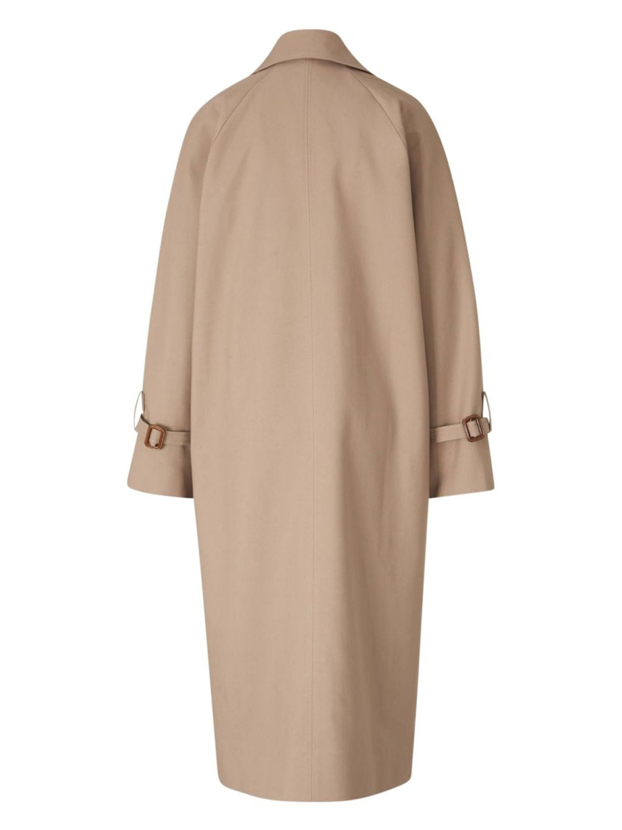 [TOTEME] Coat FW25 243WRO1112FB0243_KHAKI156