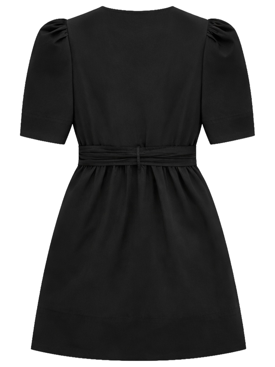 [GANNI] Short sleeve dress SS26 A1030195_099