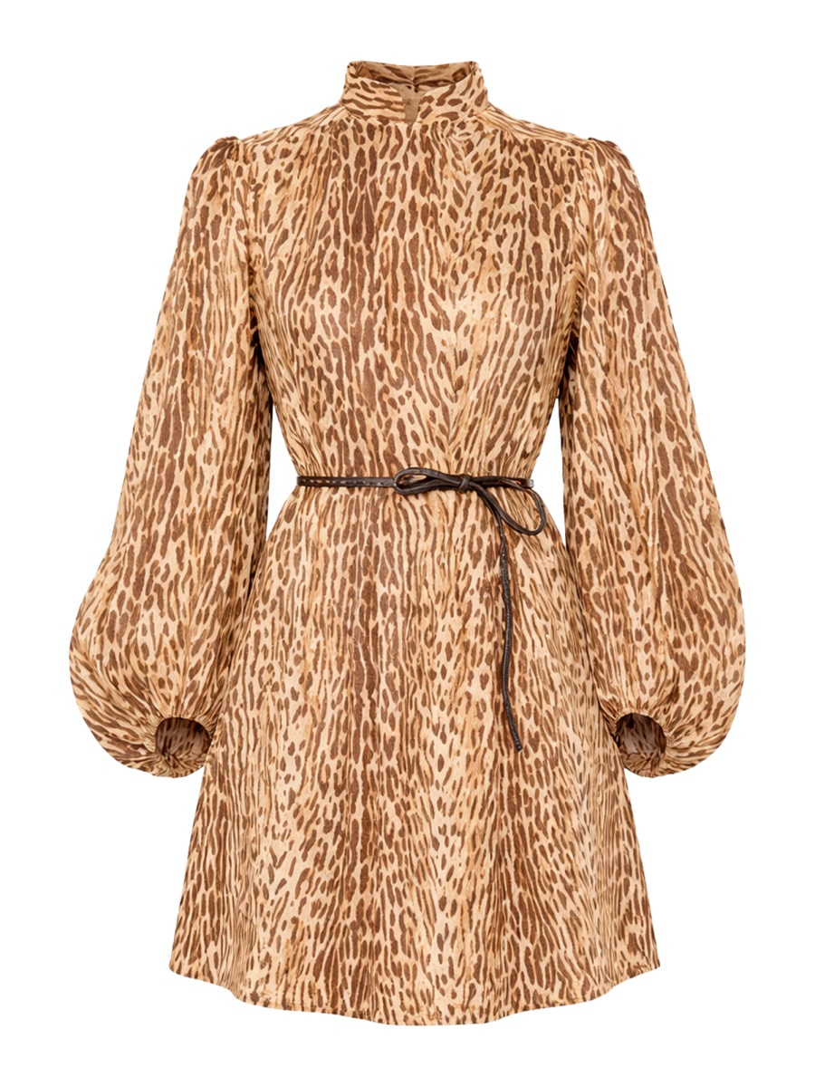 [Zimmermann] Long sleeve dress FW25 4593DSS255_TNLP