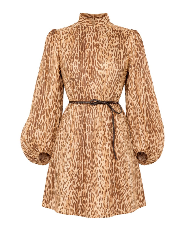 [Zimmermann] Long sleeve dress FW25 4593DSS255_TNLP