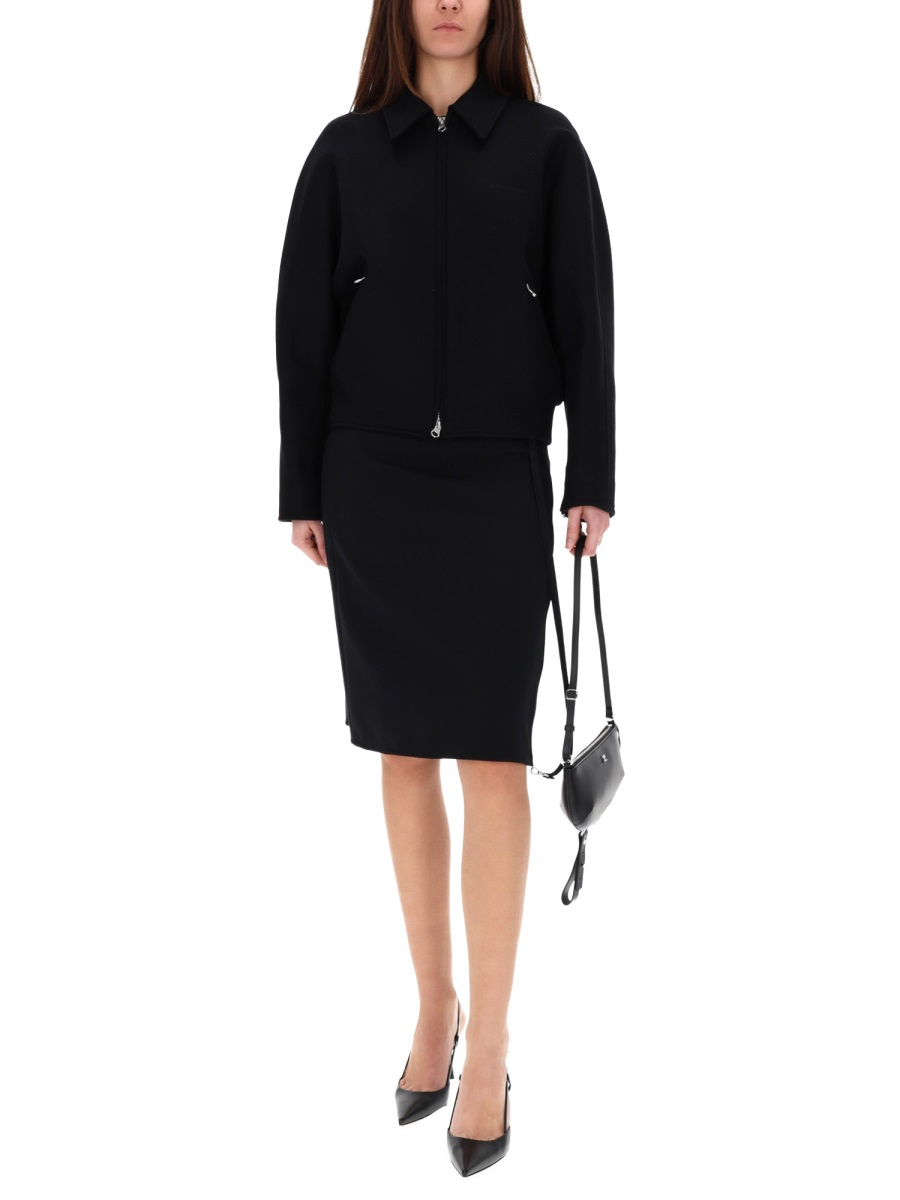 [Courreges] Bomber jacket FW25 325CBL308W_O01189999