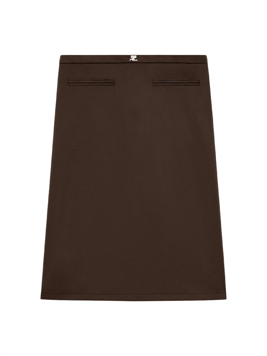 [Courreges] Midi skirt FW25 325JJU296J_S02501983