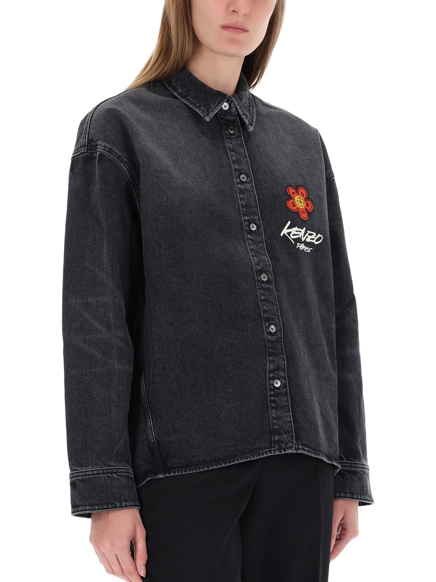 [Kenzo] Shirts Long Sleeve FW25 FF62DC2506C8_BS