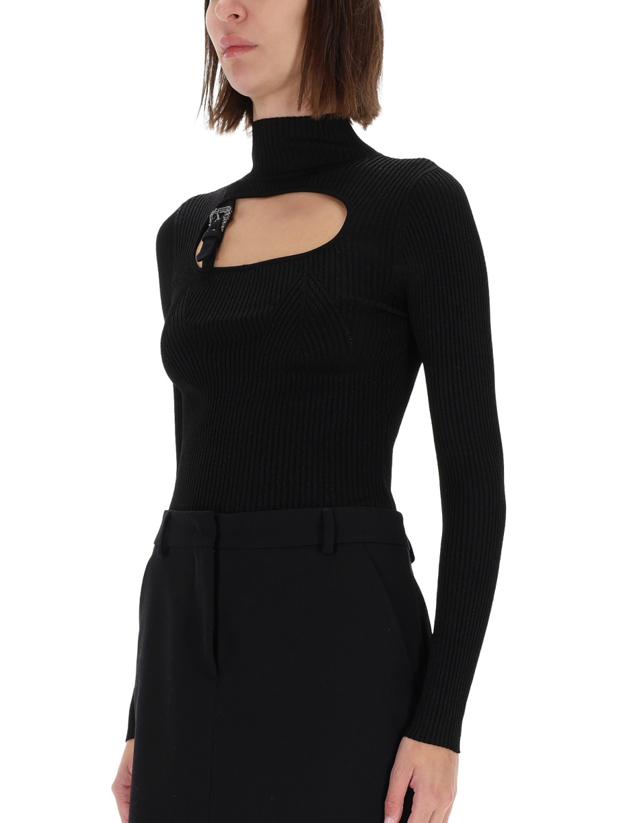 [VERSACE JEANS COUTURE] T-shirts Long Sleeve FW25 79HAFM16_CMH23899