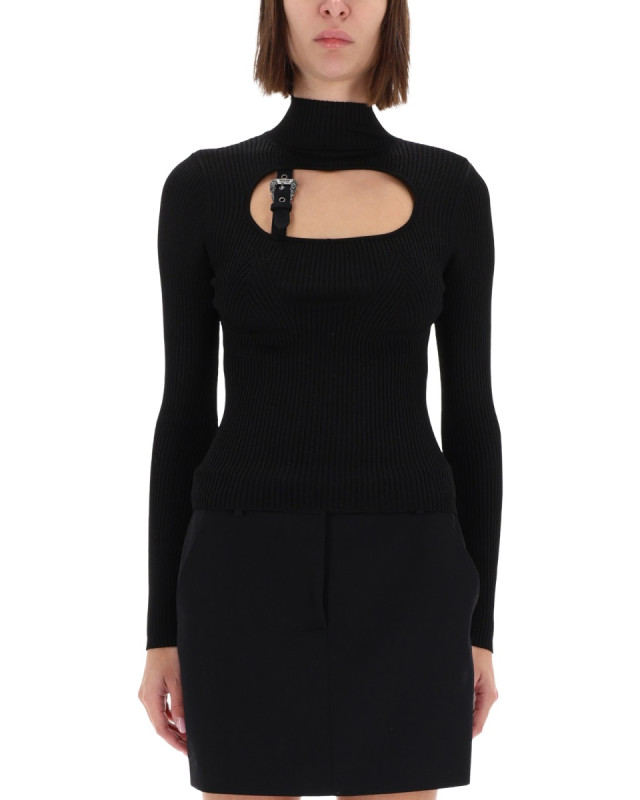 [VERSACE JEANS COUTURE] T-shirts Long Sleeve FW25 79HAFM16_CMH23899