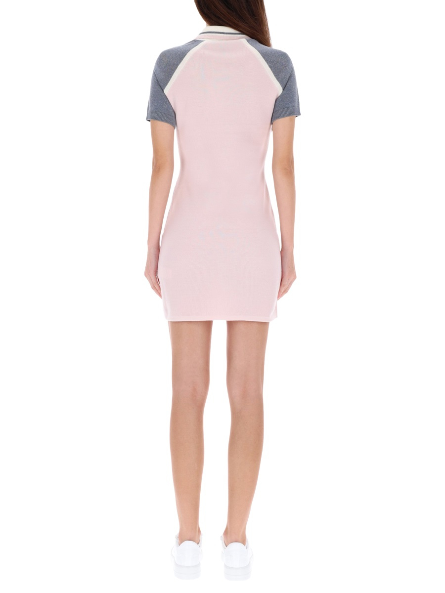 [Casablanca] Short sleeve dress FW25 W-AW25-KW-1129_01SILVER