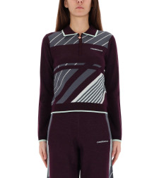 [Casablanca] Shirts Long Sleeve FW25 W-AW25-KW-1085_01AUBERGINE