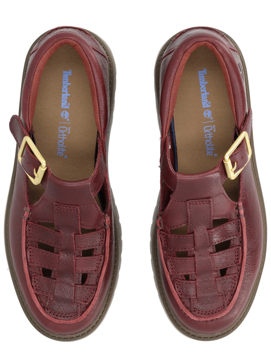 [Timberland] Loafer FW25 TB0A4188EIW1_BURGUNDYFULLGRAIN
