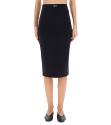 [Off-White] Midi skirt FW25 OWCW00P_F25JER0011001