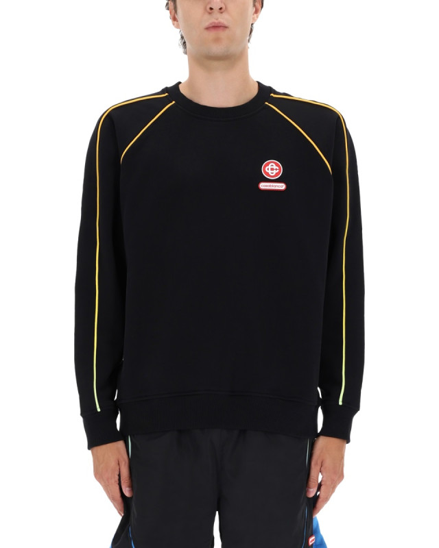 [Casablanca] Sweatshirt FW25 M-AW25-JTP-437_01BLACK