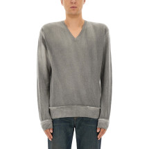 [Our Legacy] Knitwear FW25 M4253PGS_GREYSPRAYDYECHERUBWOOL