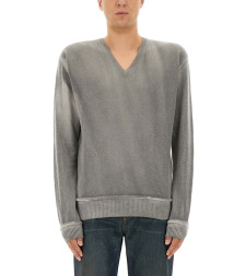 [Our Legacy] Knitwear FW25 M4253PGS_GREYSPRAYDYECHERUBWOOL