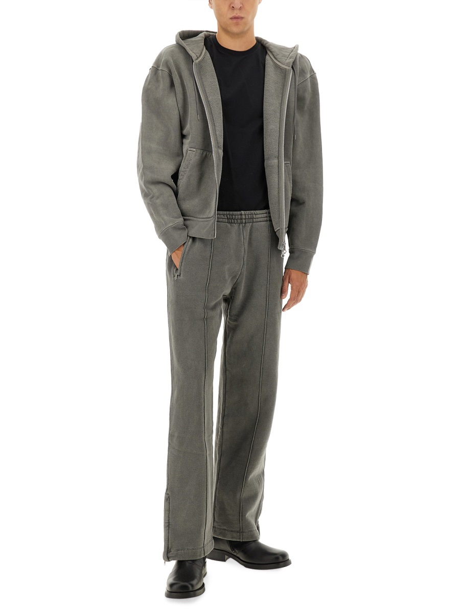 [Our Legacy] Trousers FW25 M4256TW_WORNBLACKHEFTYFLEECE