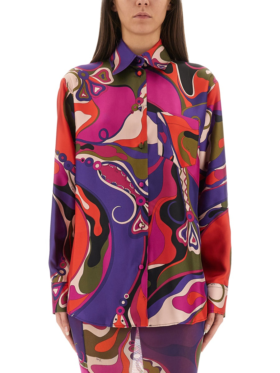 [PUCCI] Shirts Long Sleeve FW25 5URJ10_5U731017