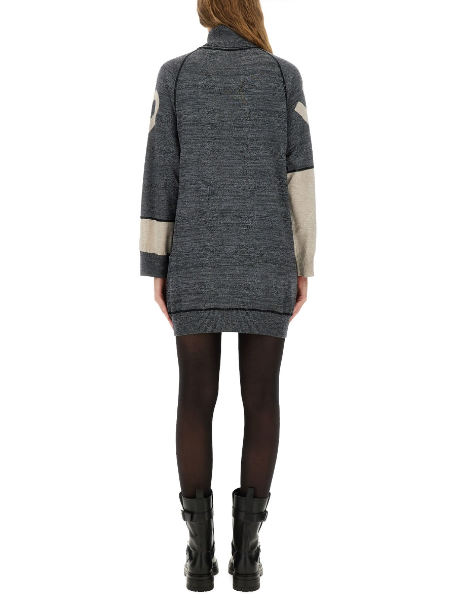 [Moschino Jeans] Long sleeve dress FW25 04808212_2509