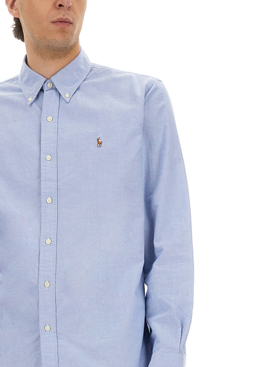 [Polo Ralph Lauren] Shirts Long Sleeve FW25 710792041_002BLUE