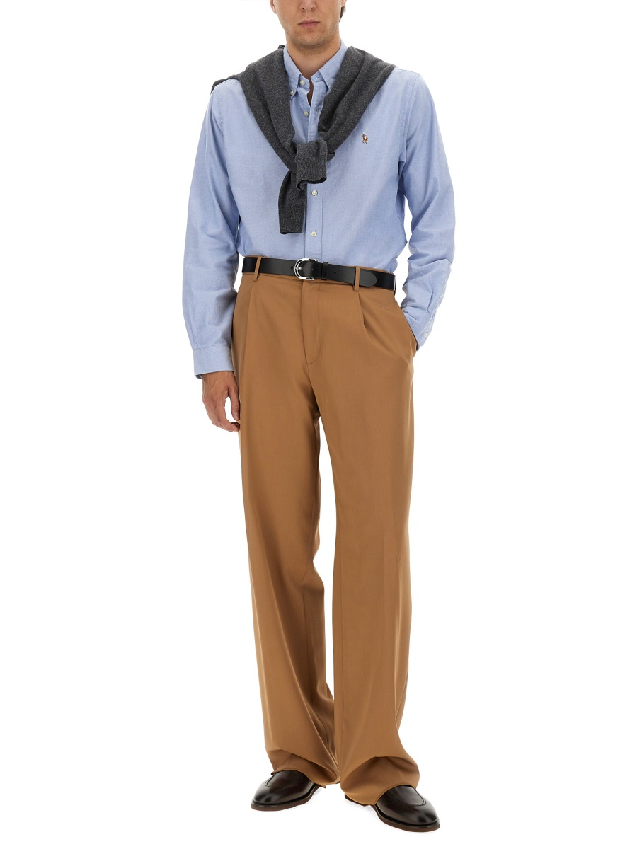 [Polo Ralph Lauren] Shirts Long Sleeve FW25 710792041_002BLUE