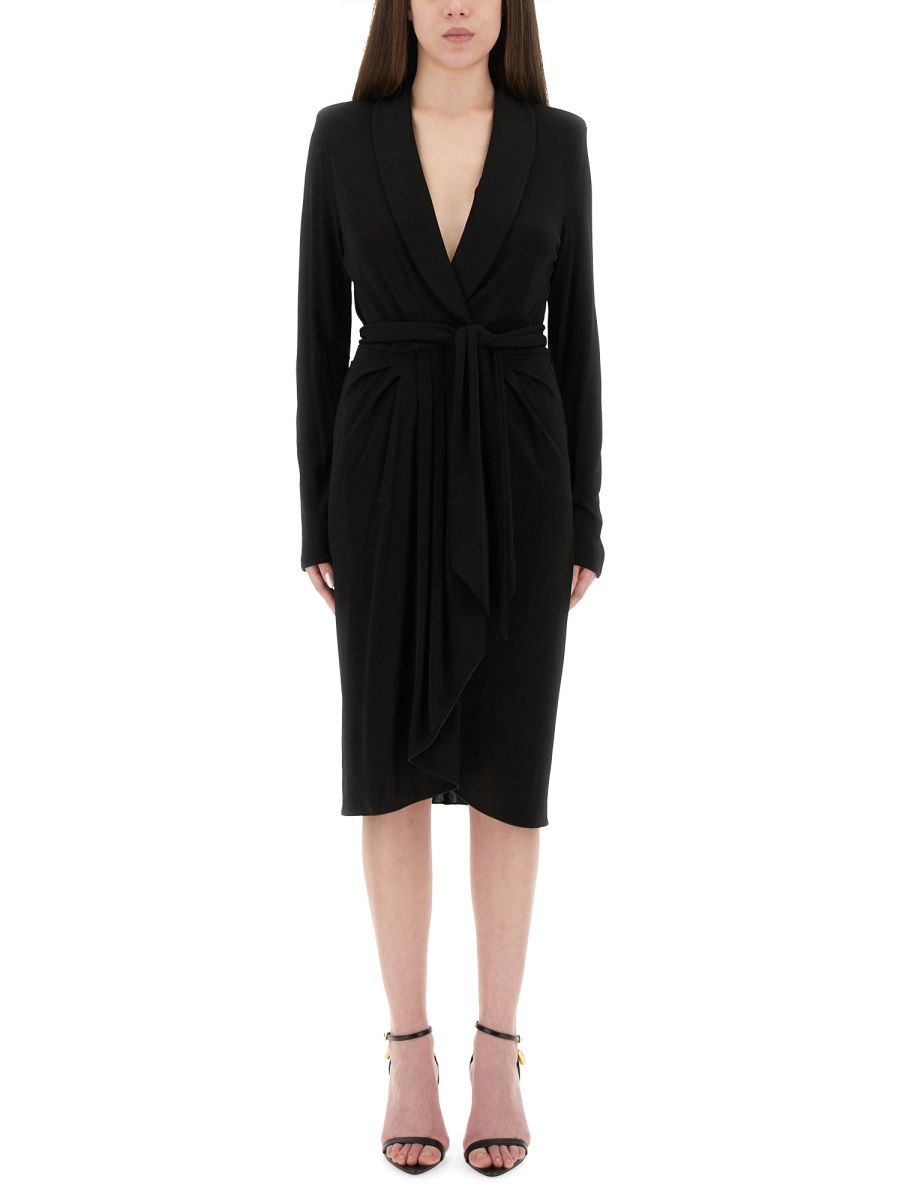[Tom Ford] Long sleeve dress FW25 ABJ865_JEX167LB999