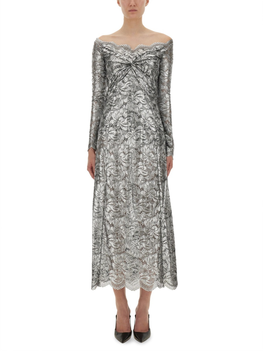 [RABANNE] Long sleeve dress FW25 25AJRO065PA0244_V912