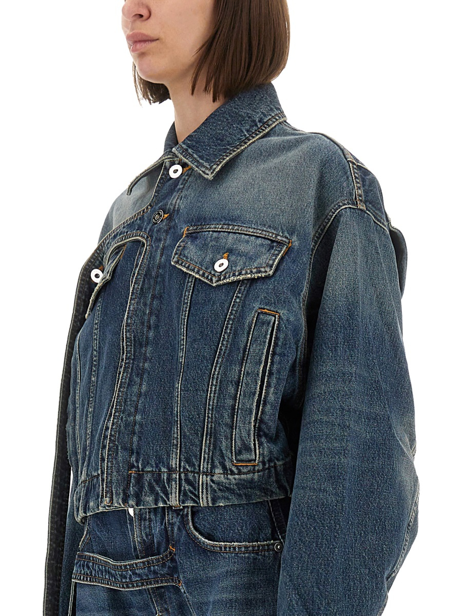 [JEAN PAUL GAULTIER] Denim Jacket FW25 JA004_D02457
