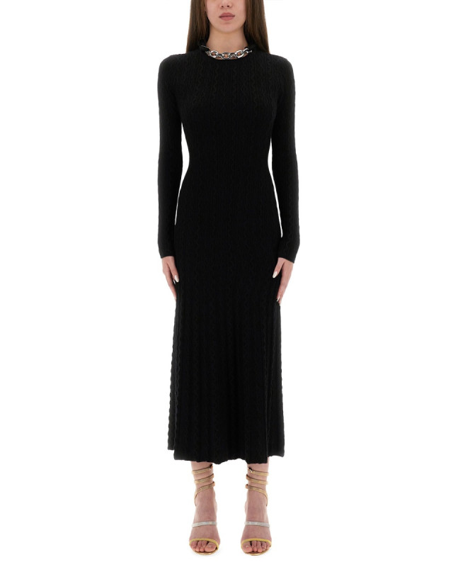 [RABANNE] Long sleeve dress FW25 25AMRO154ML0320_P001