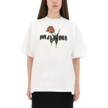 [Marni] T-shirts Short Sleeve FW25 THJET49P18_USCY31LOW01