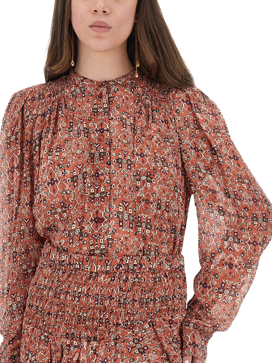 [Marant Etoile] Shirts Long Sleeve FW25 HT0189FA_C3J01E11RU