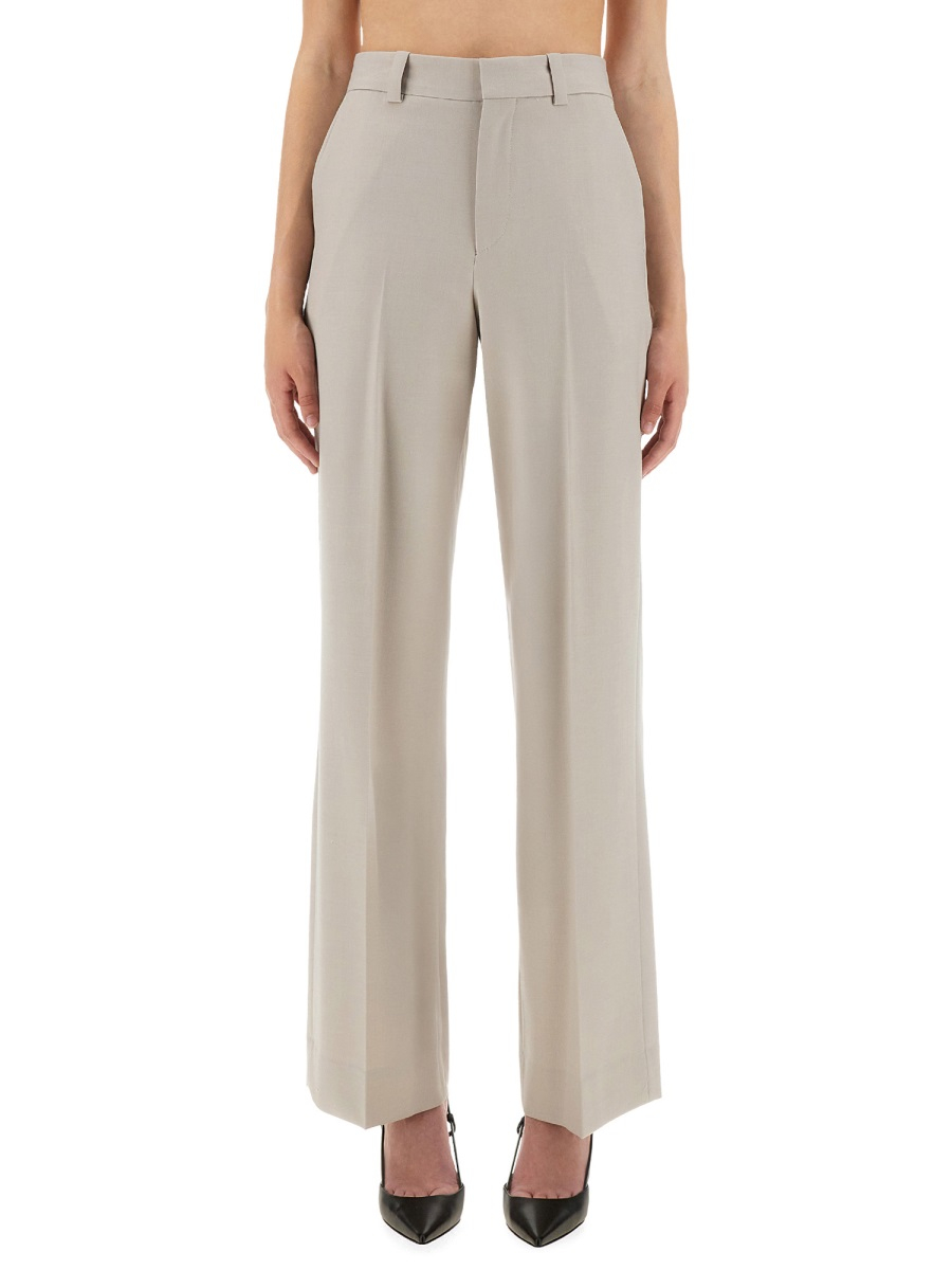 [VICTORIA BECKHAM] Trousers FW25 1325WTR006429B_PUMICE