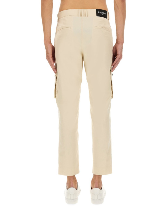 [Balmain] Trousers FW25 FH1PM095CG15_0AS