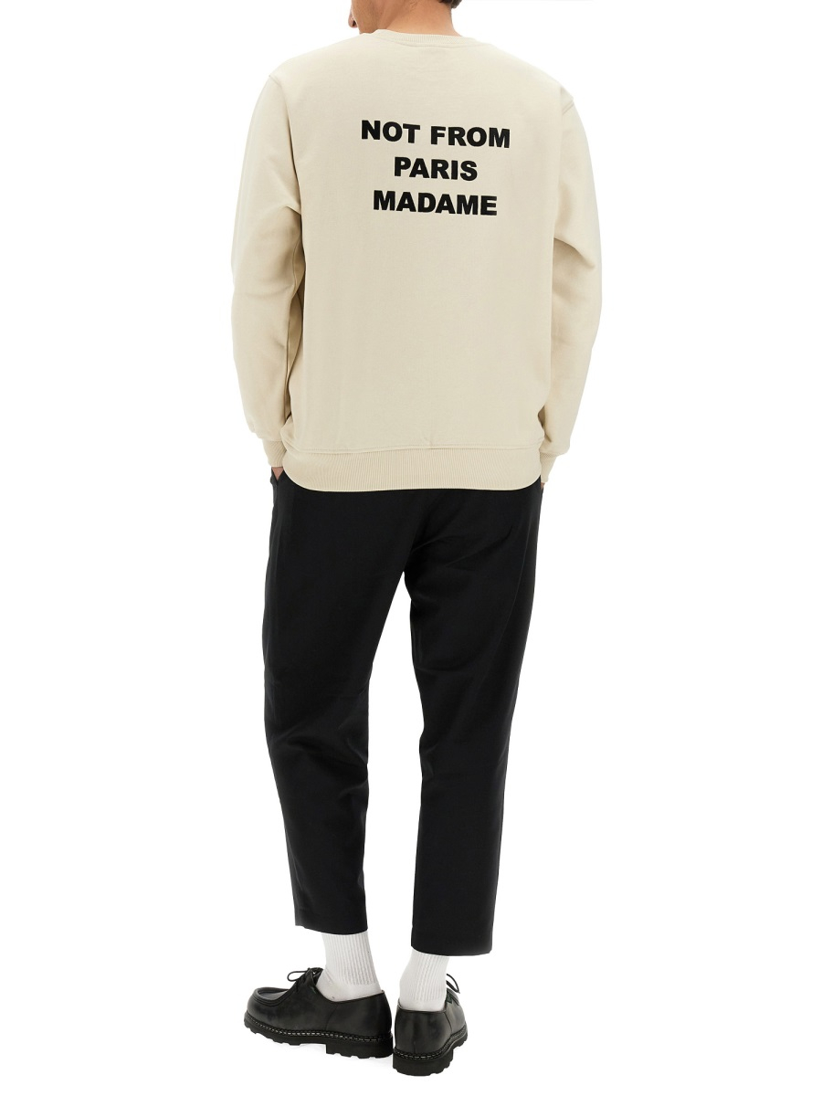 [DROLE DE MONSIEUR] Sweatshirt FW25 SW149_CO127MASTIC
