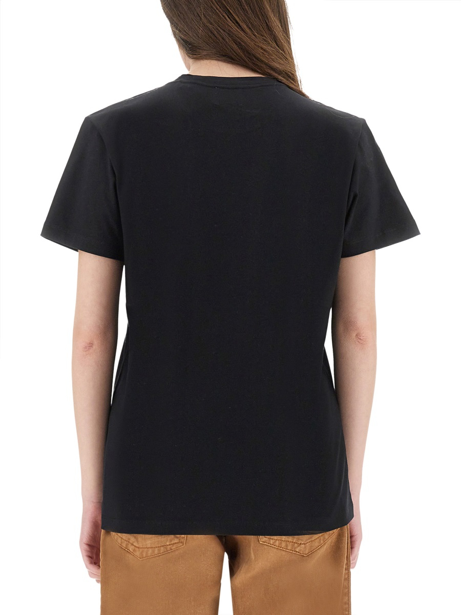 [Isabel Marant] T-shirts Short Sleeve FW25 TS0103FA_A2N44I01BK
