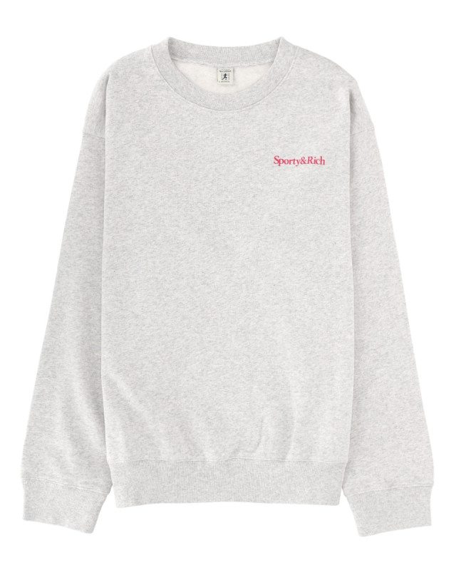 [SPORTY&RICH] Sweatshirt FW25 ST07167300GY03_HEATHERGREY