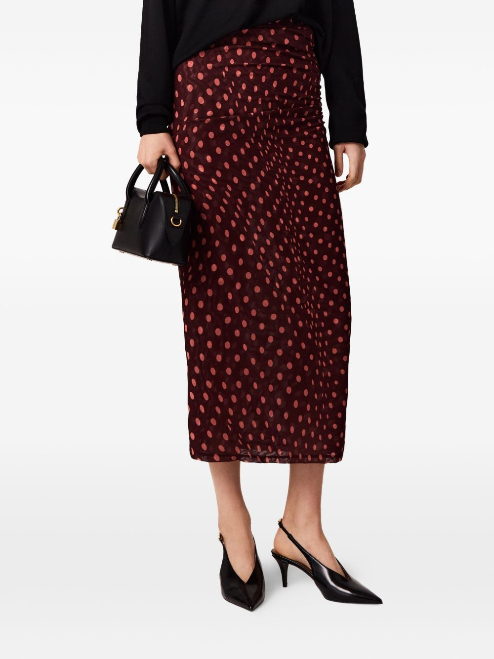 [Stella McCartney] Long skirt FW26 6J04353SQA756107