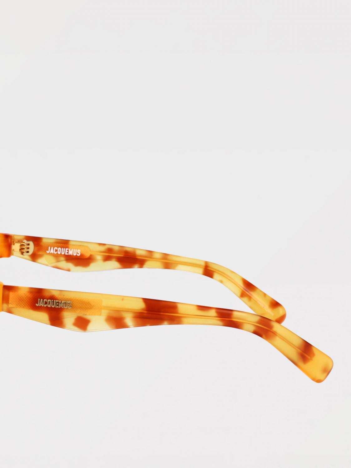 [JACQUEMUS] Sunglasses SS26 JAC109C4SUN BEIGE T-SHELL/ SILVER/ BROWN