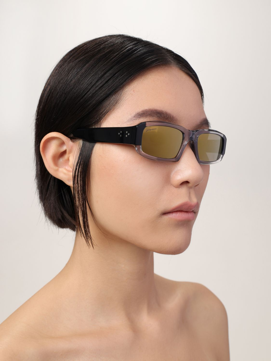 [JACQUEMUS] Sunglasses SS26 LES LUNETTES ALTU MULTI BLACK